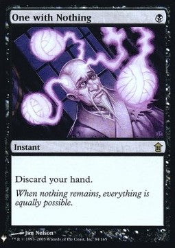 Eins mit dem Nichts MYS-84 Rare Excellent Englisch Foil