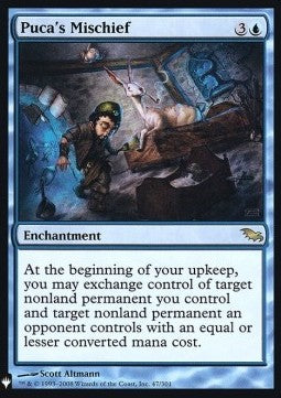 Puca's Mischief MYS-47 Rare Excellent Englisch Foil