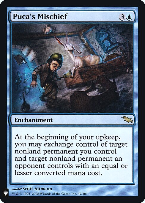 Puca's Mischief MYS-47 Rare Excellent Englisch Foil