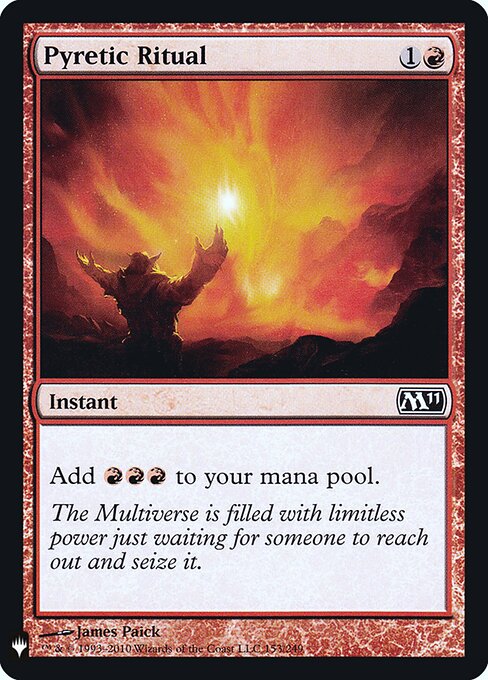 Pyretic Ritual MYS-153 Common Near Mint Englisch Foil