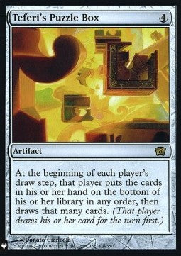 Teferis Rätselkiste MYS-316 Rare Near Mint Englisch Foil