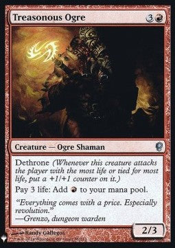 Treasonous Ogre MYS-36 Uncommon Near Mint Englisch Foil