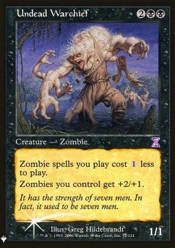 Undead Warchief MYS-52 Rare Near Mint Englisch Foil