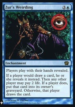 Zur's Weirding MYS-116 Rare Excellent Englisch Foil