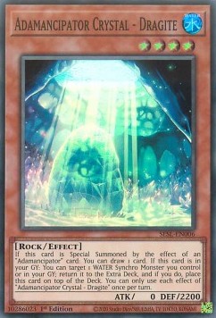 Steinbefreier-Kristall - Drachit SESL-006 Super Rare Excellent Deutsch 1. Auflage