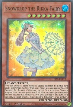 Snowdrop the Rikka Fairy SESL-019 Super Rare Near Mint Englisch 1. Auflage