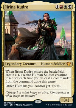 Jirina Kudro (V.1) C20-8 Mythic Near Mint Deutsch Foil