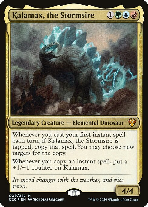 Kalamax der Sturmentfacher (V.1) C20-9 Mythic Near Mint Englisch Foil