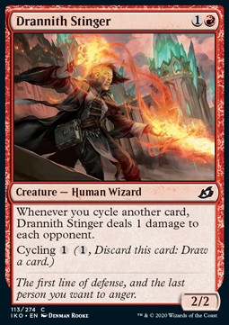 Drannithische Feuerstecherin IKO-113 Common Excellent Englisch Foil
