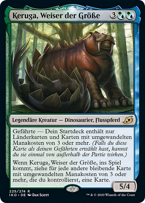 Keruga, Weiser der Größe IKO-225 Rare Excellent Deutsch