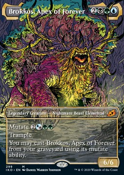 Brokkos, Apex der Ewigkeit (V.1) XIKO-299 Mythic Near Mint Deutsch