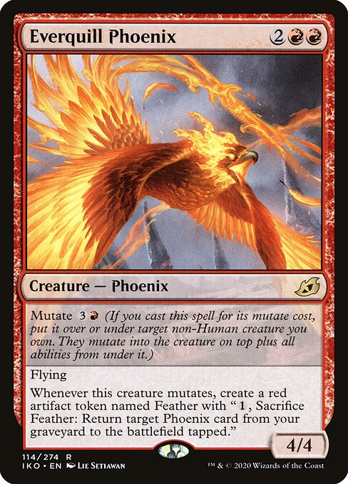 Everquill Phoenix IKO-114 Rare Excellent Englisch