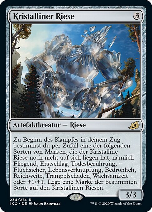 Kristalliner Riese IKO-234 Rare Excellent Deutsch
