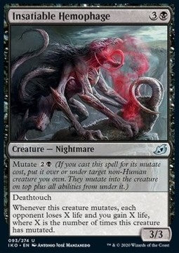 Unersättlicher Blutfresser IKO-93 Uncommon Near Mint Englisch Foil