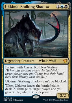 Ukkima, der schleichende Schatten C20-17 Mythic Near Mint Englisch Foil