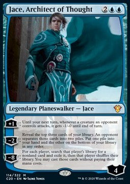 Jace der Gedankenarchitekt C20-114 Mythic Good Deutsch