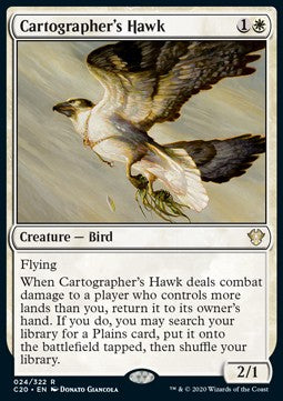 Cartographer's Hawk C20-24 Rare Near Mint Englisch