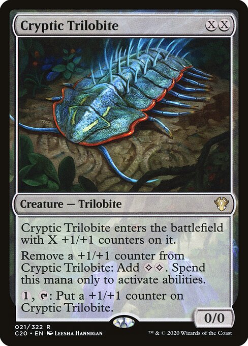 Cryptic Trilobite C20-21 Rare Near Mint Englisch