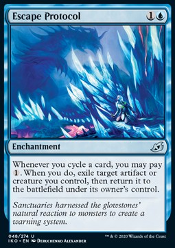 Fluchtprotokoll IKO-48 Uncommon Excellent Englisch Foil