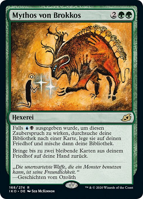 Mythos von Brokkos IKO-168 Rare Near Mint Deutsch
