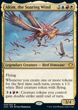 Akim der Windgleiter C20-6 Mythic Excellent Englisch Foil
