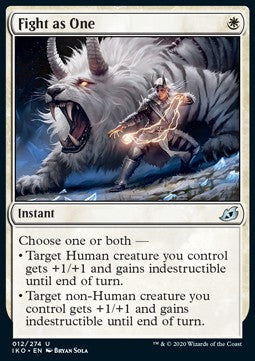 Zusammen kämpfen IKO-12 Uncommon Excellent Englisch Foil