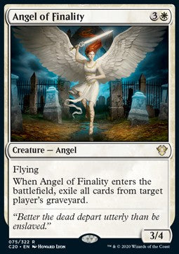 Angel of Finality C20-75 Rare Excellent Englisch