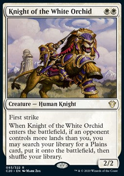 Knight of the White Orchid C20-93 Rare Near Mint Englisch