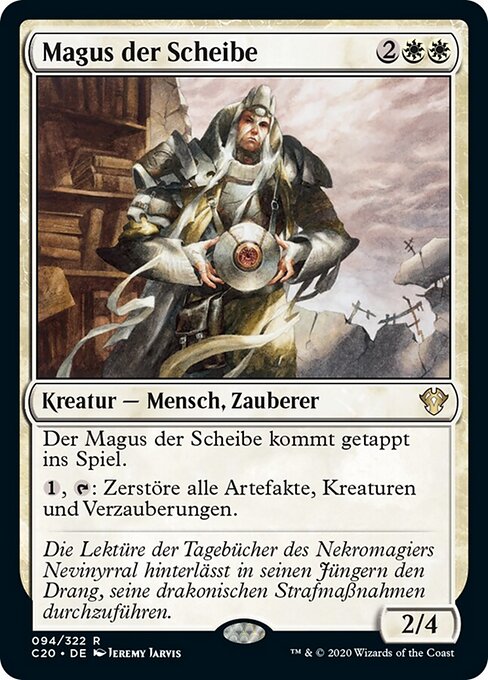 Magus der Scheibe C20-94 Rare Excellent Deutsch
