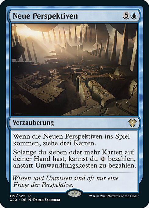 Neue Perspektiven C20-119 Rare Near Mint Deutsch