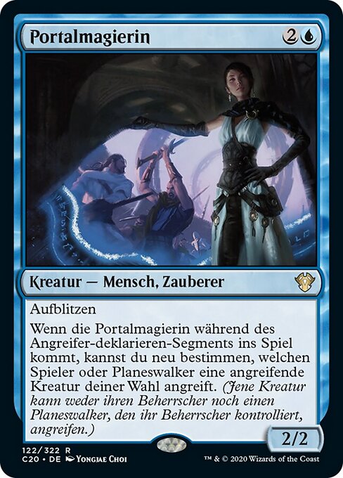 Portalmagierin C20-122 Rare Excellent Deutsch