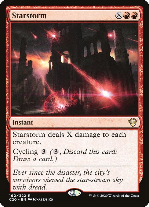 Starstorm C20-160 Rare Near Mint Englisch