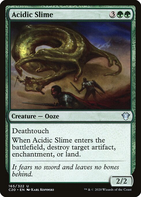 Acidic Slime C20-165 Uncommon Near Mint Englisch