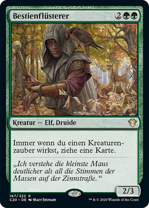 Bestienflüsterer C20-167 Rare Near Mint Deutsch