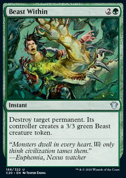 Beast Within C20-168 Uncommon Excellent Englisch