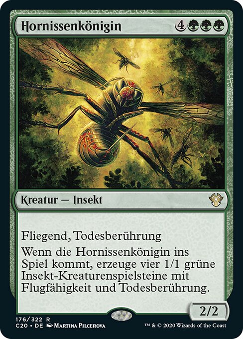 Hornissenkönigin C20-176 Rare Excellent Deutsch