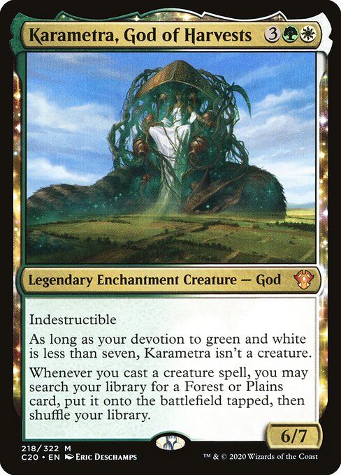 Karametra, Göttin der Ernte C20-218 Mythic Near Mint Englisch