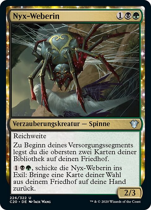 Nyx-Weberin C20-226 Uncommon Near Mint Deutsch