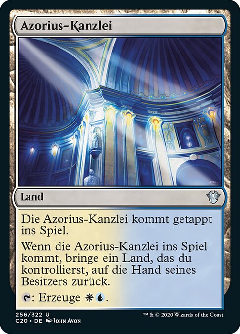 Azorius-Kanzlei C20-256 Uncommon Excellent Deutsch