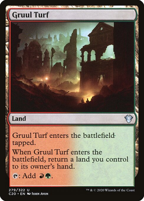 Gruul Turf C20-279 Uncommon Near Mint Englisch
