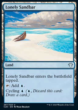 Einsame Sandbank C20-287 Uncommon Near Mint Deutsch