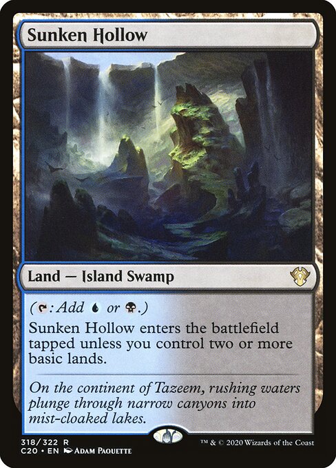 Sunken Hollow C20-318 Rare Near Mint Englisch
