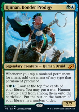 Kinnan, Bynder-Naturtalent IKO-192 Mythic Near Mint Deutsch