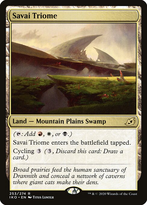 Savai Triome IKO-253 Rare Good Englisch