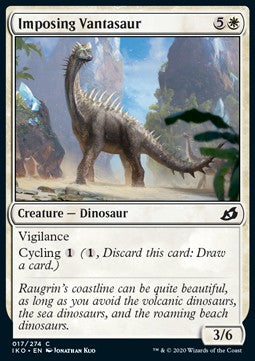 Imposanter Vantasaurus IKO-17 Common Excellent Englisch Foil