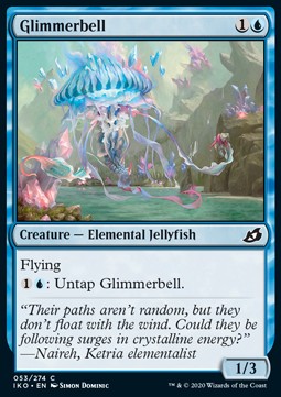 Glimmerqualle IKO-53 Common Near Mint Englisch Foil