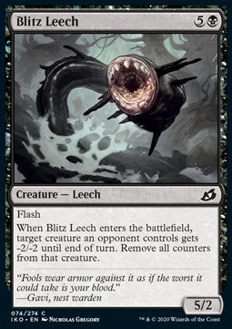 Blitzegel IKO-74 Common Excellent Englisch Foil