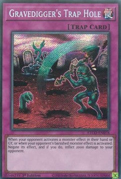 Fallgrube des Totengräbers ETCO-078 Secret Rare Excellent Deutsch 1. Auflage