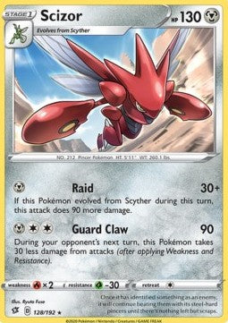 Scizor RCL-128 Rare Near Mint Englisch Reverse Holo