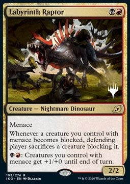 Labyrinth-Raptor (V.1) PIKO-193 Rare Excellent Deutsch Foil